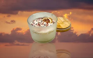 Golden Citrus Bloom candle